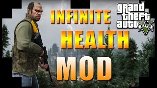 GTA 5 PC Infinite Health Forever Mod Trainer Addon