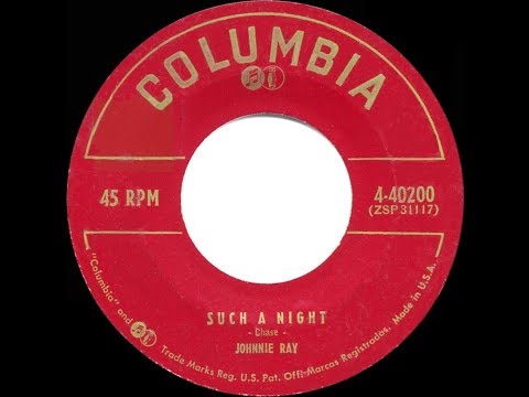 1954 HITS ARCHIVE: Such A Night - Johnnie Ray (#1 UK hit)