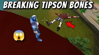 Breaking Tipsons 206 Bones🦴 in Rope Hero Vice Town Game || Classic Gamerz