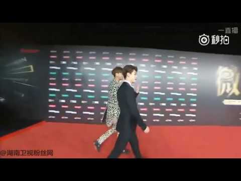 170116 ZTAO and Ma Tianyu at Weibo Night Red Carpet