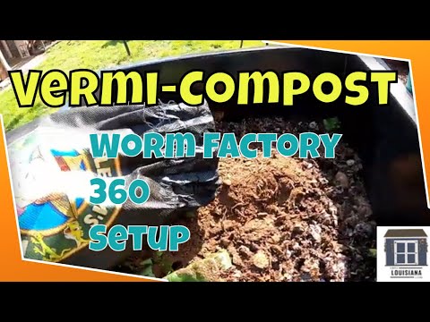 Worm Factory 360:  Assembling a Worm Composter