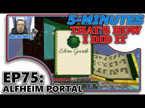 [FTB - SKY FACTORY 3] 5-MIN - THAT'S HOW I DID IT! - EP75 - ALFHEIM PORTAL [BOTANY GUIDE]