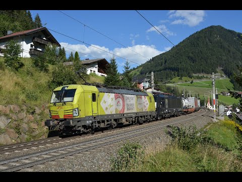 Brennerbahn am 02.09.21 in St. Jodok Teil 2 – "Lokomotion, ÖBB, TX Logistik"
