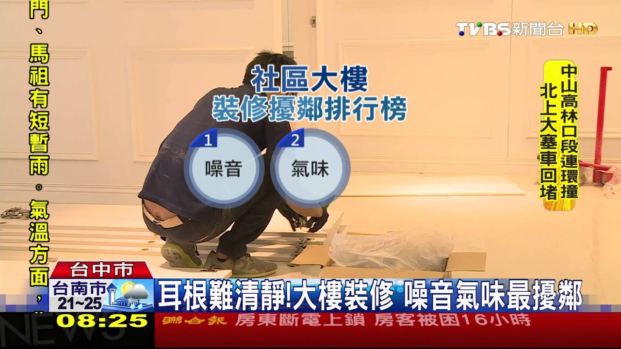 耳根難清靜!大樓裝修 噪音氣味最擾鄰
