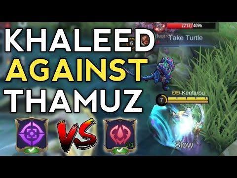 KHALEED AGAINST THAMUZ? GG MY KHALEED | KHALEED BEST BUILD KHALEED GAMEPLAY | MLBB 💯🔥