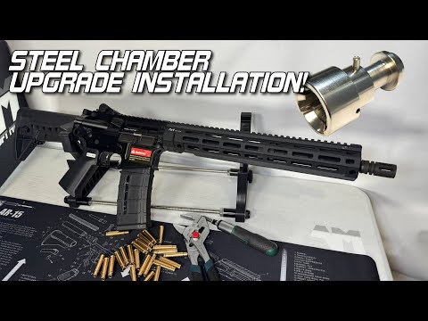 Rare Arms AR-15 Steel Chamber Upgrade / Airsoft Install & Test Video
