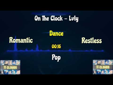 On The Clock - Lvly Ft.  Frank Moody | Pop, Dance, Romantic, Restless