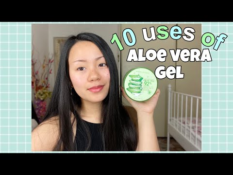 10 ways to use ALOE VERA GEL 💚