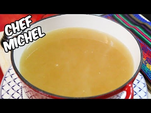 Bouillon de poulet maison