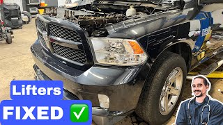 The Lifters damaged the Camshaft on this Ram 1500 with the 5.7 Hemi #hemi #lifters #dodgeram #dodge