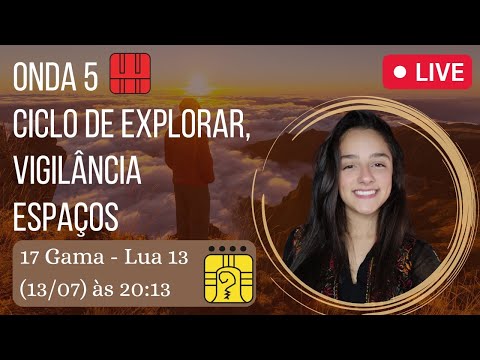 ONDA ENCANTADA DO CAMINHANTE DO CÉU VERMELHO #ONDA5 - #LIVE17