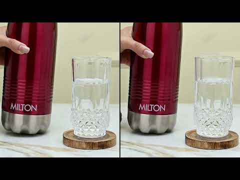 Personalized Duo Deluxe Thermosteel Water Bottle (Milton)