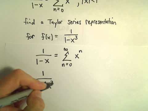 Finding Power Series Representations by Manipulating 1/(1-x) - Another Ex 1