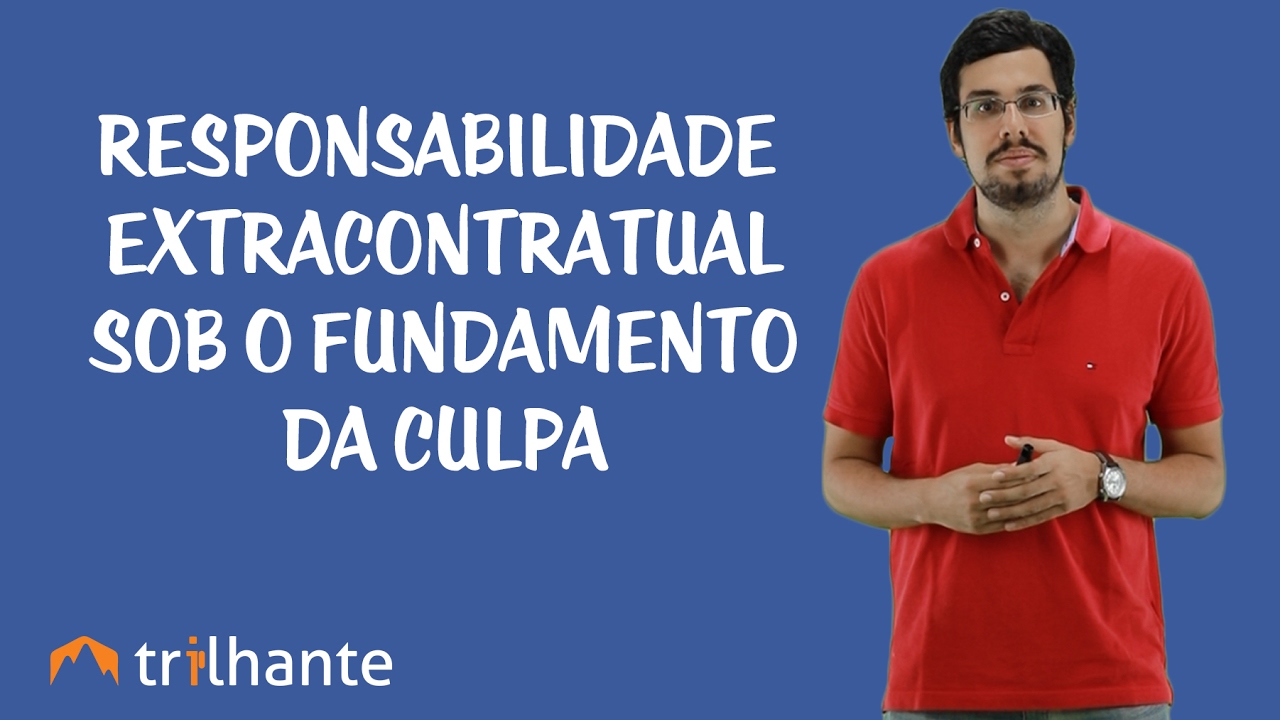 Responsabilidade Extracontratual - Culpa