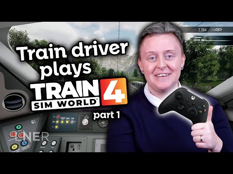 Can a real Train Driver play Train Sim World 4? | Part 1