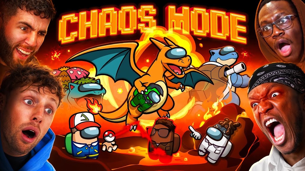SIDEMEN AMONG US POKEMON CHAOS MODE