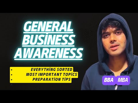 General Business Awareness ￼For BBA 5th Sem All Units Explained in One Video