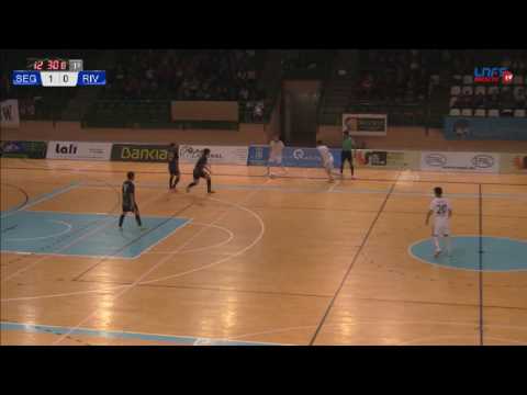 Gol Gaby (1-1) Naturpellet Segovia - Rivas Futsal J13, 2Div