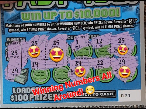 I won on $2 Scratch Cards....Lets Go!