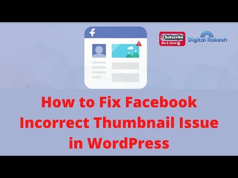 How to Fix Facebook Incorrect Thumbnail Issue in WordPress