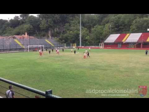 Amichevole  pro calcio isola Liri - Caira  1 ' parte #scendiincampo