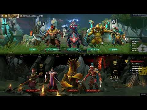 [EN] Evil Geniuses vs Thunder Predator - Dota 2 The International 2021 - Group Stage Day 3