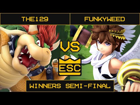 ESC 28 Smash Ultimate Winners Semi-Final - The129 (Bowser) Vs. Funkyweed (Pit)