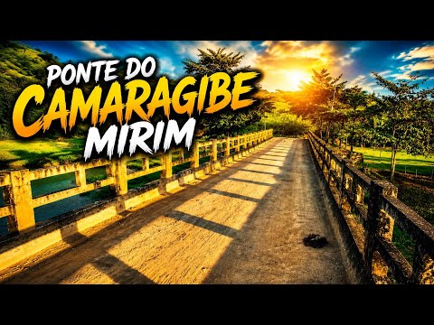 A ponte do rio Camaragibe Mirim fica em Joaquim Gomes em Alagoas