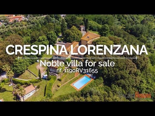 VIlla nobile a crespina Lorenzana Pisa