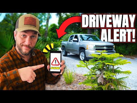 This Driveway Alarm Alerts Your PHONE!