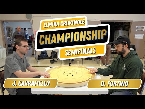 Elmira Crokinole 2026 Semifinal Carrafiello VS Fortino