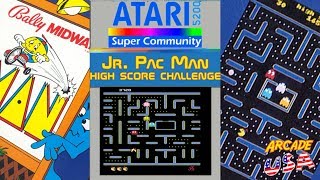AtariCade 5200 Jr. Pac Man High Score Run!
