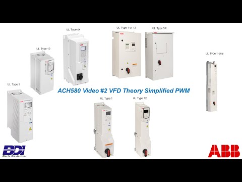Video #2 ABB ACH580 Variable Frequency Drive PWM Design Theory