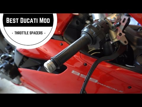 Panigale Throttle Spacers - Install & Review!