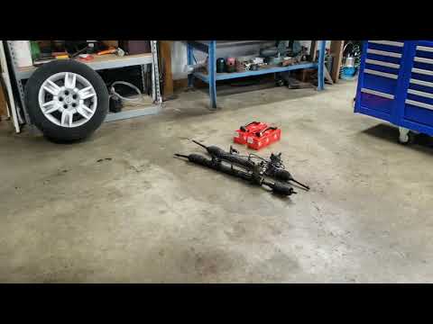 2008 Altima Power Steering Rack Removal