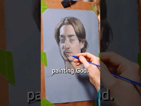 Art Professor vs. YouTuber - Painting Battle! #art #painting #artschool #artcollege