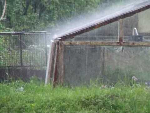 Dážď po búrke 25.5.2010 Most pri Bratislave