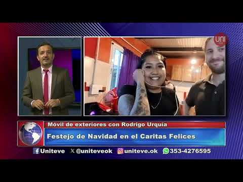Festejo de Navidad en el Caritas Felices