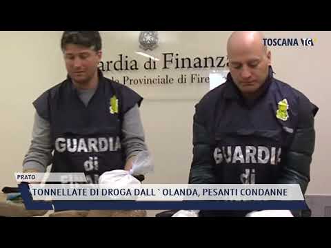 2022-07-09 PRATO - TONNELLATE DI DROGA DALL'OLANDA, PESANTI CONDANNE