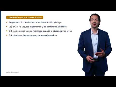 El Reglamento, artículo a artículo: artículos 1 a 5