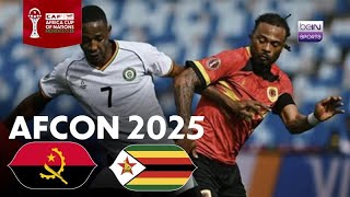 Angola vs Zimbabwe | HIGHLIGHTS AFCON 2025 | 12/26/2025 | beIN SPORTS USA