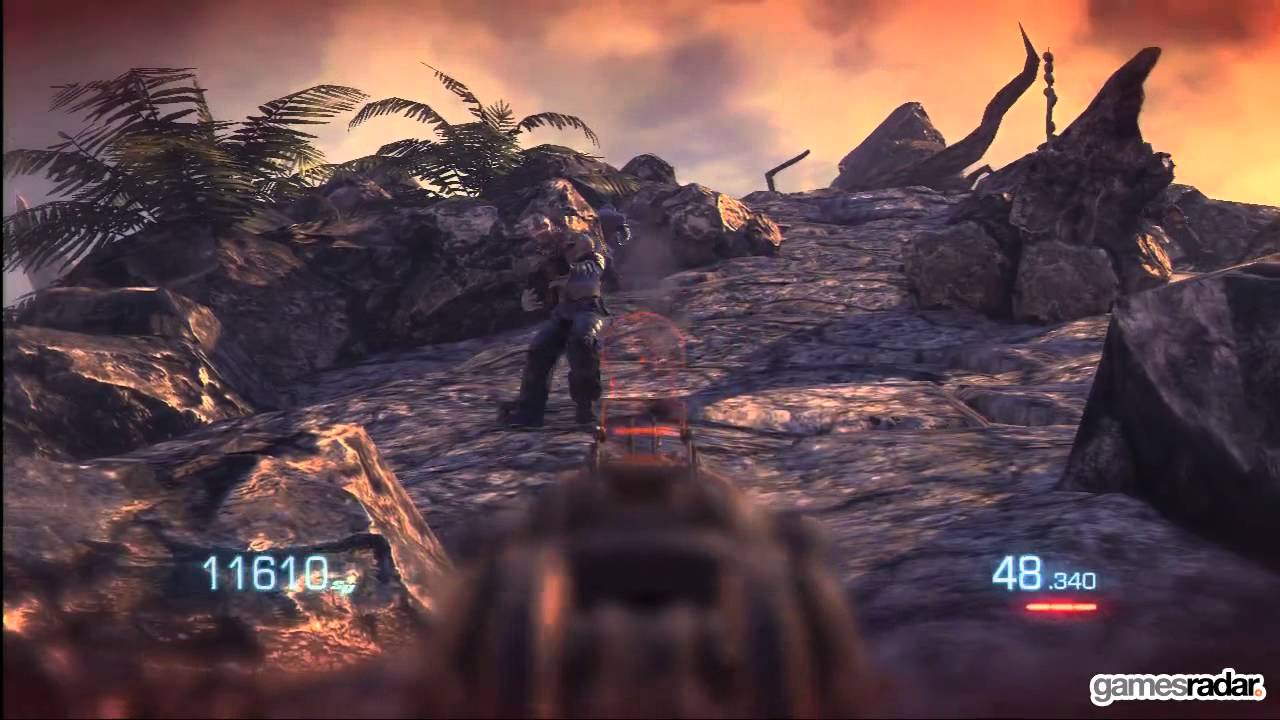 Bulletstorm - Skillshot Guide: Peacemaker Carbine - YouTube