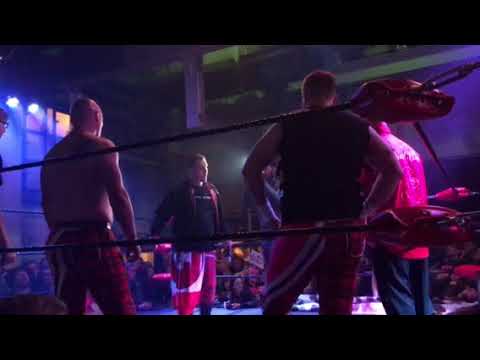 Projekt Gold bei Next Step Wrestling in Dresden (16.12.17)