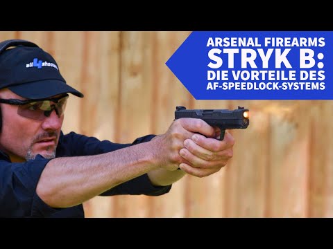 arsenal-firearms: Arsenal Firearms Stryk B − 9-mm-Polymer-Pistole mit einer der niedrigsten Laufseelenachsen im Video-Test