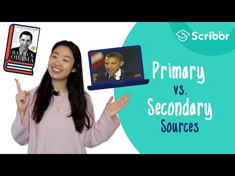 Primary vs. Secondary Sources: The Differences Explained | Scribbr 🎓
