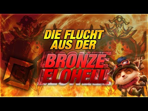 Die Flucht aus der Bronze Elohell: Teemo Top [League of Legends]