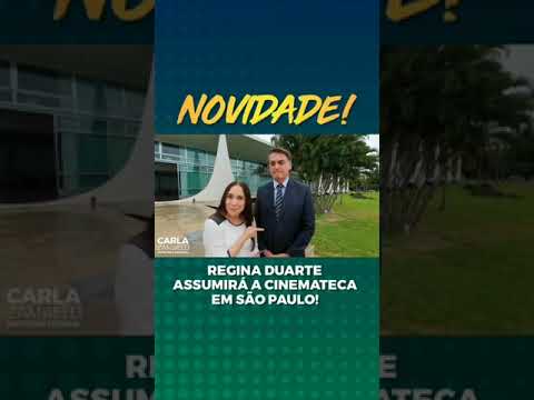 Regina Duarte assume a CINEMATECA em São Paulo