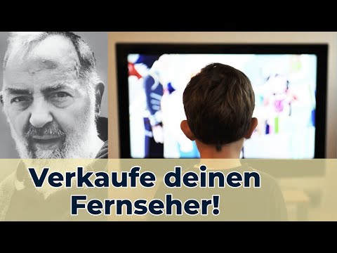 What does Padre Pio say about television?