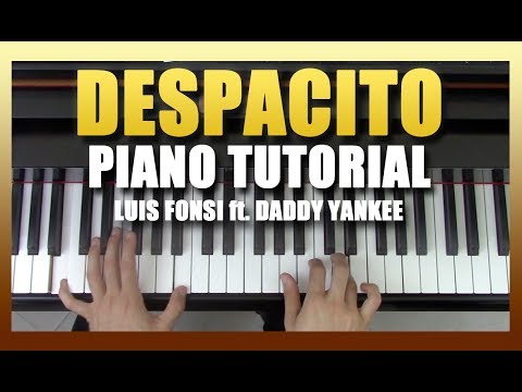"Despacito" - Piano Tutorial - Luis Fonsi ft. Daddy Yankee + Sheet Music | George Vidal Tutorial