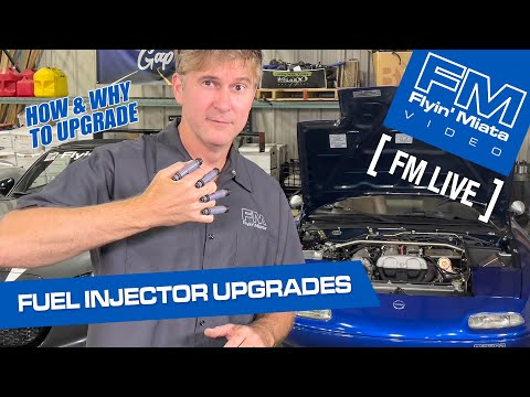 Fuel Injector Upgrades! How & why you might want to upgrade your fuel system (FM Live )